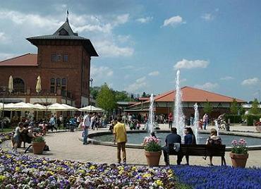Brunnen an der Gartenschau