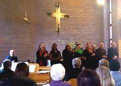 Unser Auftritt in der Friedenskirche